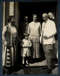 Wilhelm-Viktor von Ilsemann, Philip Edward Morrell and others by Lady Ottoline Morrell photo