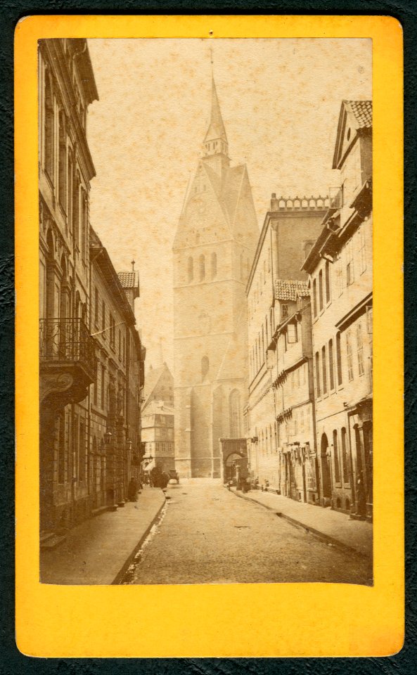 Wilhelm Mendelsohn Amerikanischer Bazar Hannover Georgstraße 11 Frankfurt am Main Schillerplatz 6 Marktkirche Köbelingerstraße 1860 Bildseite