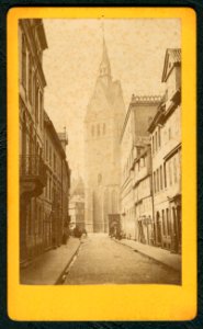 Wilhelm Mendelsohn Amerikanischer Bazar Hannover Georgstraße 11 Frankfurt am Main Schillerplatz 6 Marktkirche Köbelingerstraße 1860 Bildseite