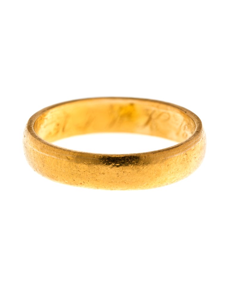Wilhelmina von Hallwyls förlovningsring - Hallwylska museet - 110013