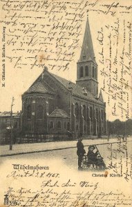 Wilhelmshaven, Niedersachsen - Christuskirche (Zeno Ansichtskarten)
