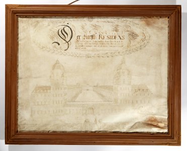Wilhelmsburg i Sachsen 1660 - Skoklosters slott - 98094