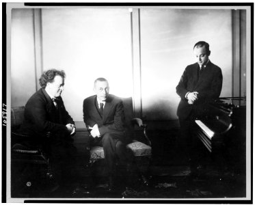 Willem Mengelberg, Sergei Rachmaninoff, and Mischa Levitzki LCCN92512409