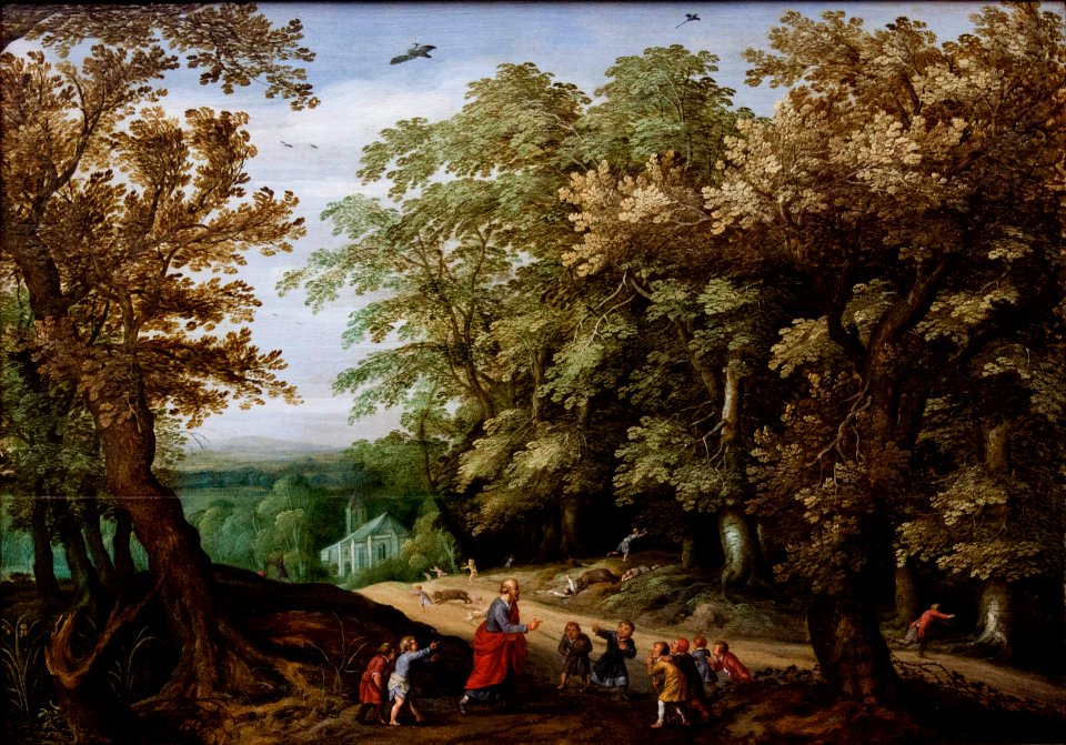 Willem Willemsz van den Bundel The Prophet Elisha curses the children who mocked him