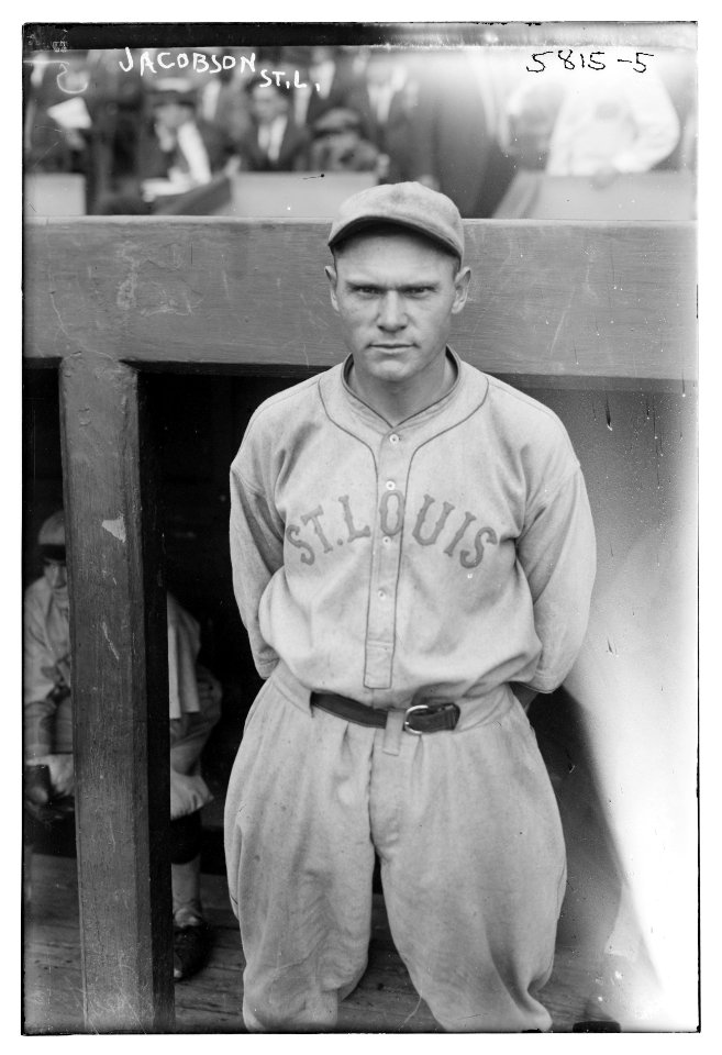 William Baby Doll Jacobson, St. Louis AL (baseball) LCCN2014714990