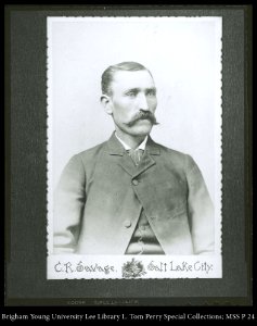 William A. MacCullough bust portrait