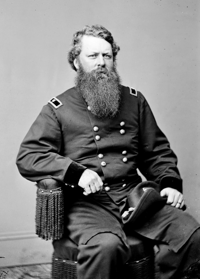 William Belknap, Brady-Handy bw photo portrait, ca1855-1865