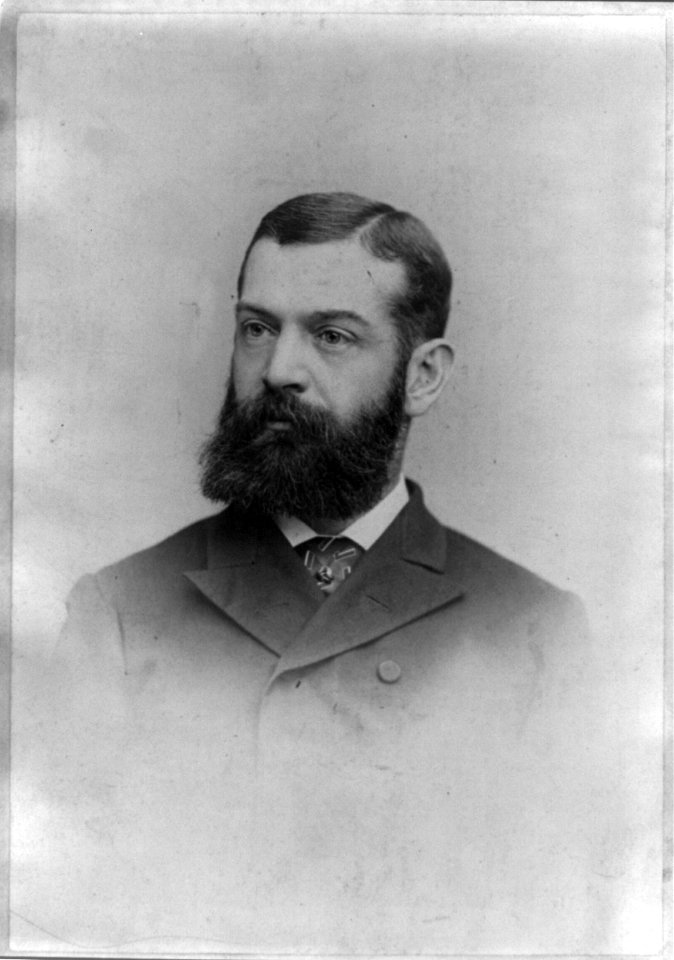 William Dutcher, head-and-shoulders portrait, facing left LCCN2005676631