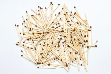 Sticks light wood