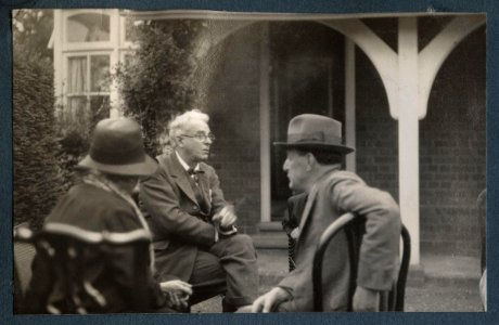 William Butler Yeats, Walter de la Mare by Lady Ottoline Morrell