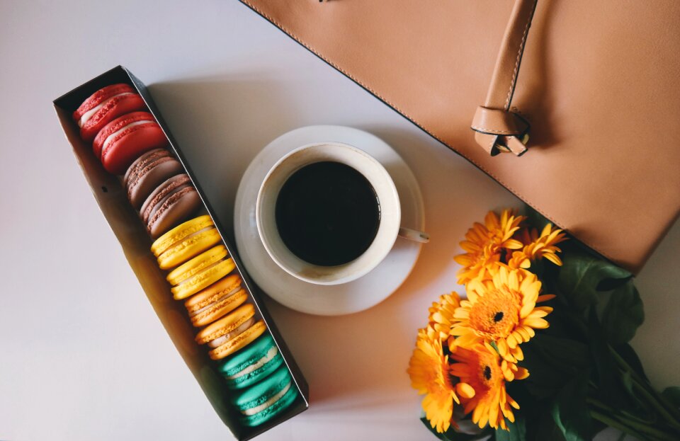 Colorful pastry sweets