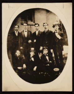 William Howard Taft (seated center) and classmates at the Woodward High School LCCN2013649075