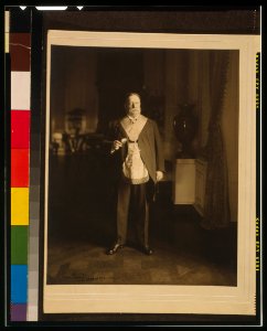 William Howard Taft, full-length portrait, standing, facing slightly right, in Masonic regalia LCCN00650166