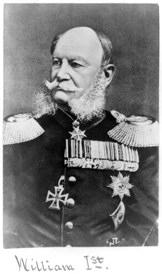 William I (Wilhelm Friedrich Ludwig) of Prussia, 1797-1888, half length portrait, old age LCCN2017656328