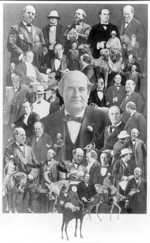 William Jennings Bryan, 1860-1925, composite of approximately 40-50 photos of himself LCCN2005691013