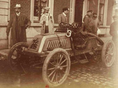 William Kissam Vanderbilt II au circuit des Ardennes 1902