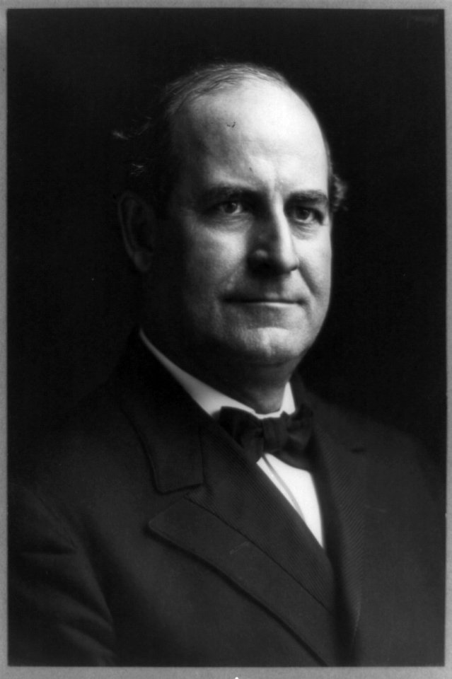 William Jennings Bryan, head-and-shoulders portrait, facing right LCCN91789816