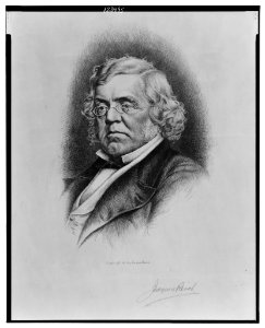 William Makepeace, head-and-shoulders portrait, facing slightly left) - Jacques Reich LCCN2001696748