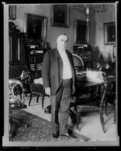 William McKinley, full-length portrait, standing, facing right LCCN96521678