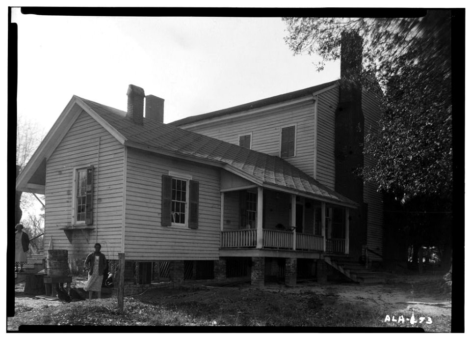 William Poole House REAR (EAST) AND NORTH SIDE