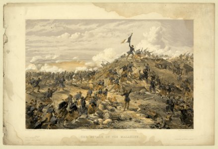 William Simpson - Attack on the Malakoff original
