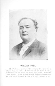 William Paul, stage actor
