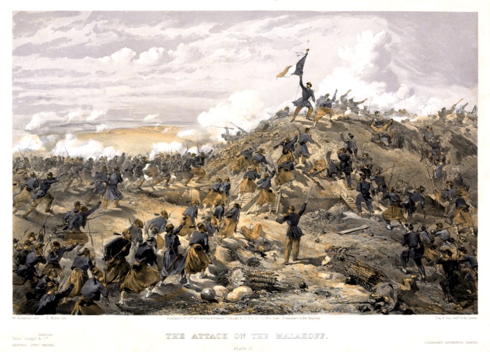 William Simpson - Attack on the Malakoff