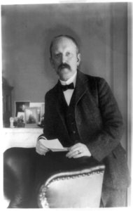 William Woodville Rockhill, half-length portrait, standing, facing left LCCN89709477