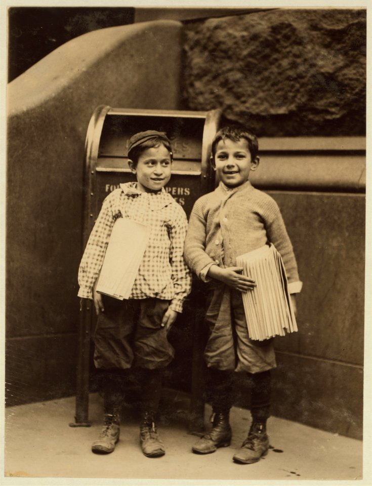 Willie Cohen, 1210 So. 6th St., 8 years of age, newsboy, attends John Hay School. Was selling papers at Phila. & Reading Terminal 10-30 A.M. Monday June 13th, Said it was Jewish Holiday. Max LOC nclc.03626