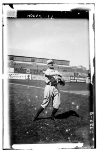 Willie Hogan, St. Louis AL, at Hilltop Park, NY (baseball) LCCN2014693236
