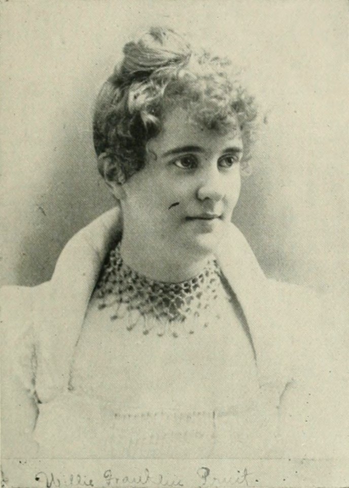 WILLIE FRANKLIN PRUIT. A woman of the century (page 601 crop)
