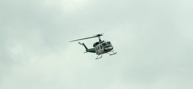 Plane branch of the military helicopter