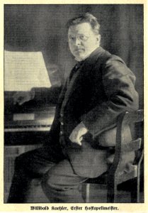 Willibald Kaehler, Erster Hofkapellmeister (Schwerin), 1911
