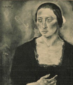 Willy Jaeckel - Bildnis, 1921
