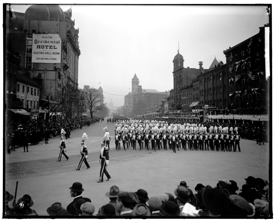 WILSON INAUGURAL PARADE LCCN2016861555