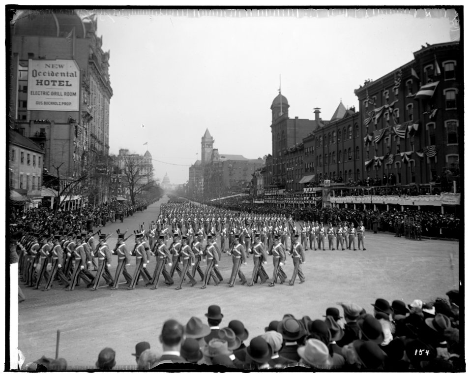 WILSON INAUGURAL PARADE LCCN2016861559