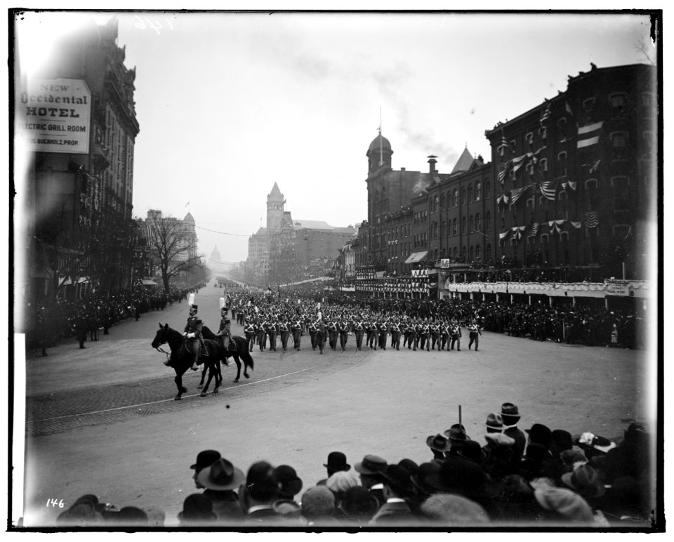 WILSON INAUGURAL PARADE LCCN2016861558