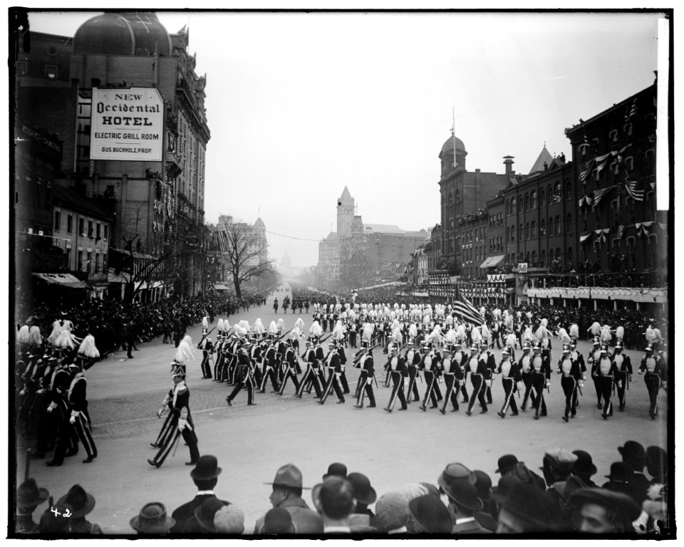 WILSON INAUGURAL PARADE LCCN2016861556