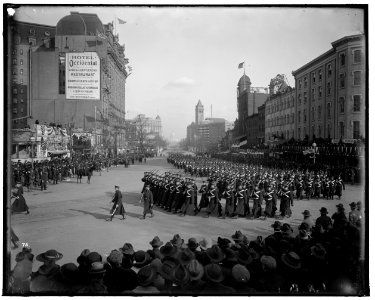 WILSON INAUGURAL PARADE LCCN2016861557