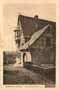 Wimpfen, Baden-Württemberg - Bürgermeister-Elsässer-Haus (Zeno Ansichtskarten)