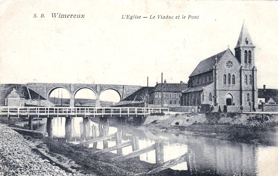 WIMEREUX, l'Église — le viaduc et le pont