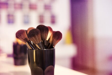 Blush powder beauty