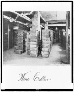 Wine cellars - Falk, photographer, Waldorf-Astoria. LCCN97513642