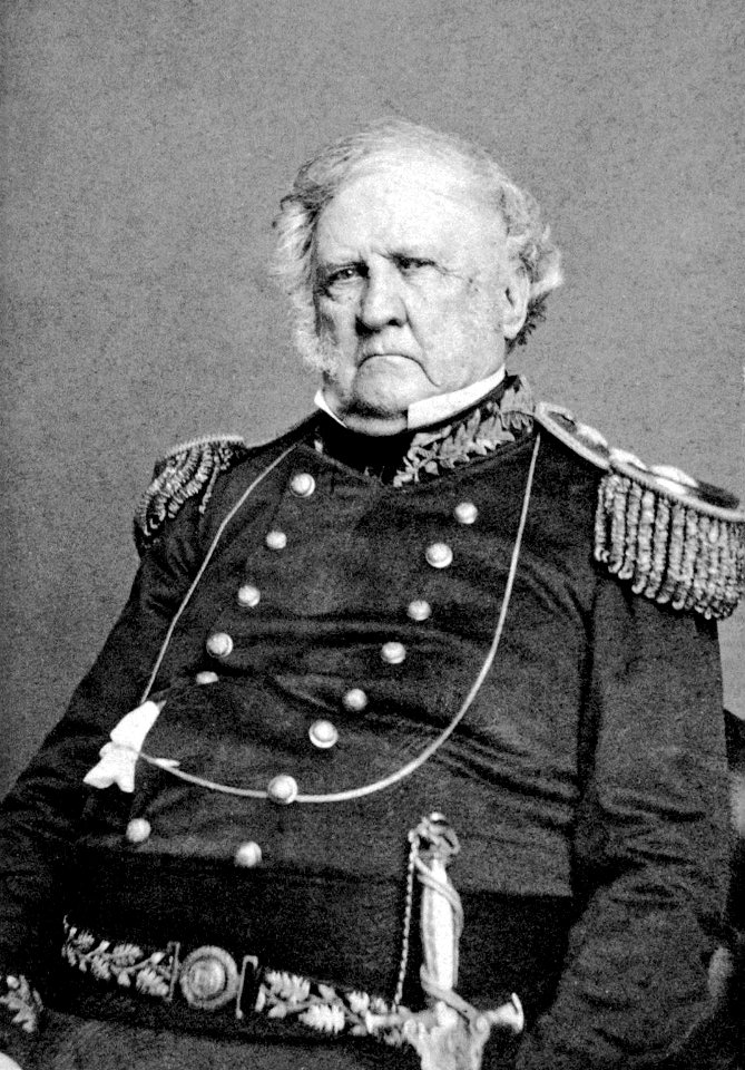 Winfield Scott by Fredricks, 1862
