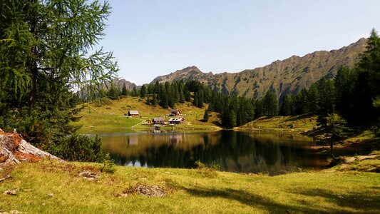 Schladminger tauern styria bergsee