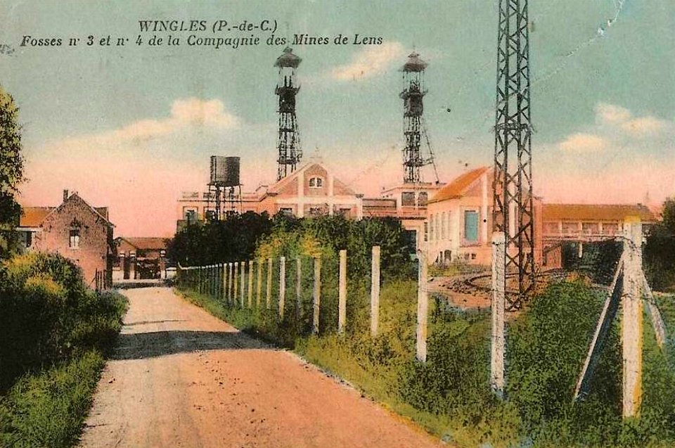 Wingles - Fosse n° 3 - 4 des mines de Meurchin