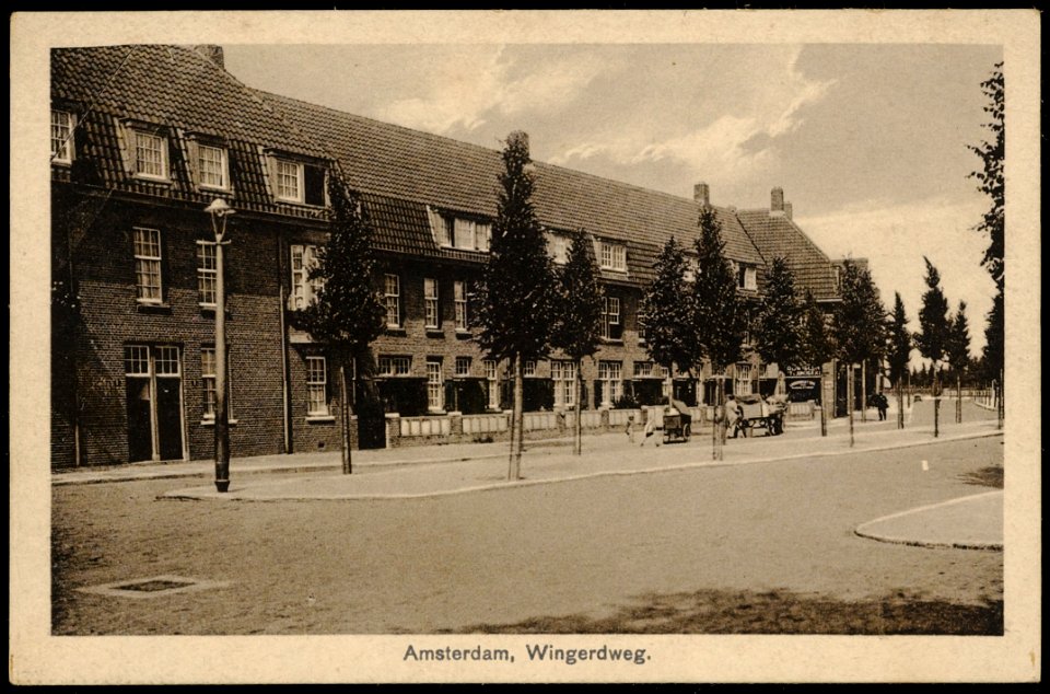 Wingerdweg. Uitgave J. Sleding, Amsterdam, Afb PRKBB00434000002