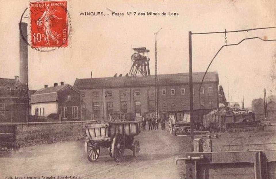 Wingles - Fosse n° 7 - 7 bis des Mines de Lens (01)