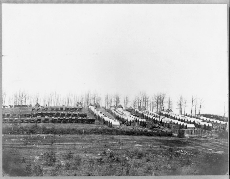 Winter camp of 50th N.Y. Engineers, Rappahannock Station LCCN2002698983