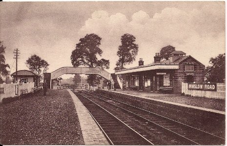 Winslow Road railway station photo